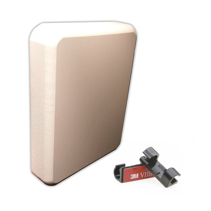 [Australia - AusPower] - Stern Pad - Standard Size - White - Screwless Transducer/Acc. Mounting Kit (not for Large 3D Scan Transducers) 