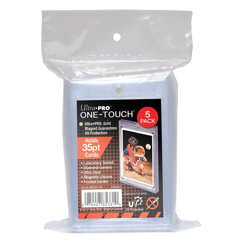 [Australia - AusPower] - Ultra Pro 35-Point ONE-Touch Magnetic Trading Card Holder (Pack of 5) 