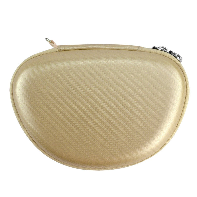 [Australia - AusPower] - Geekria Shield Headphone Case Compatible with Beats Solo 3, Solo 2, Solo HD Case, Replacement Hard Shell Travel Carrying Bag with Cable Storage (Gold) 