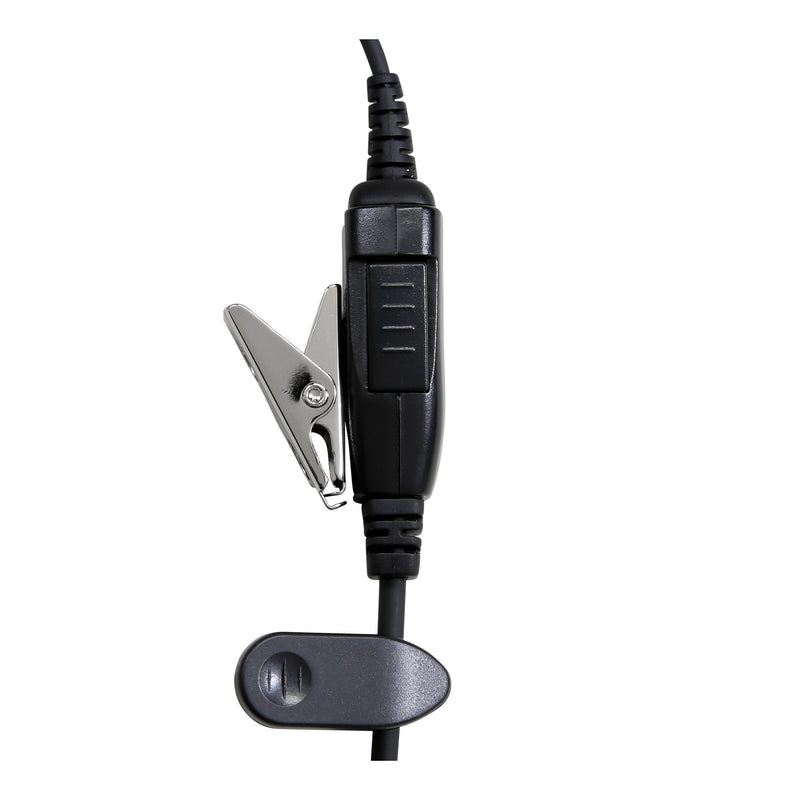 [Australia - AusPower] - Arrowmax AEH3000-M1 Walkie Talkie Two Way Radio Black Headset Earpiece Mic for Motorola CP200 RDV5100 EP450 BC120 1 Piece 