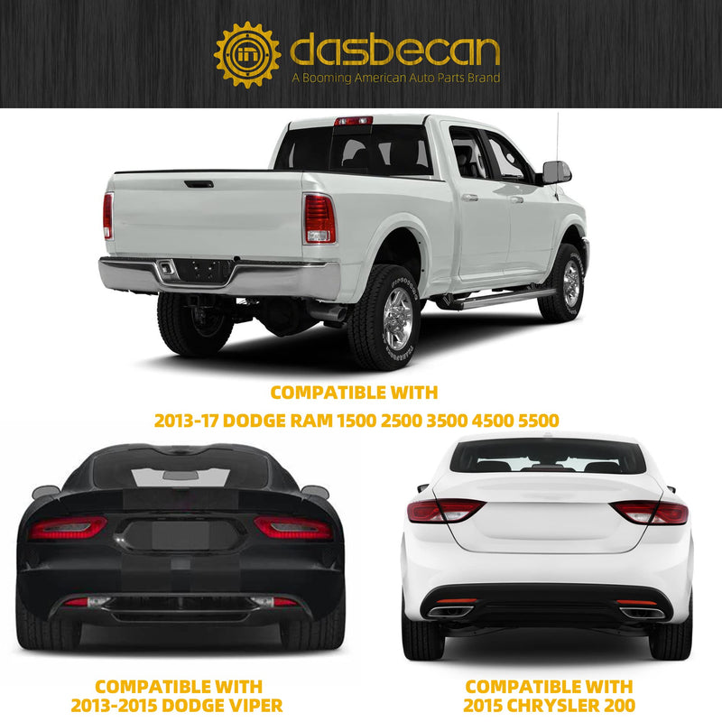 [Australia - AusPower] - Dasbecan Rear View Park Assist Backup Camera Replacement Compatible with 2013-2017 Ram 1500 2500 3500 4500 5500 Parking Assist Reversing Camera Replacces 56038978AL 