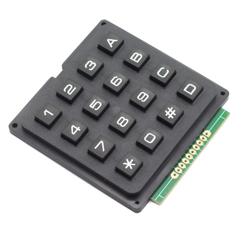 [Australia - AusPower] - Tegg 1PC 4x4 Keypad MCU Boar Matrix Array Switch Tactile Keypad 16 Button for Arduino 