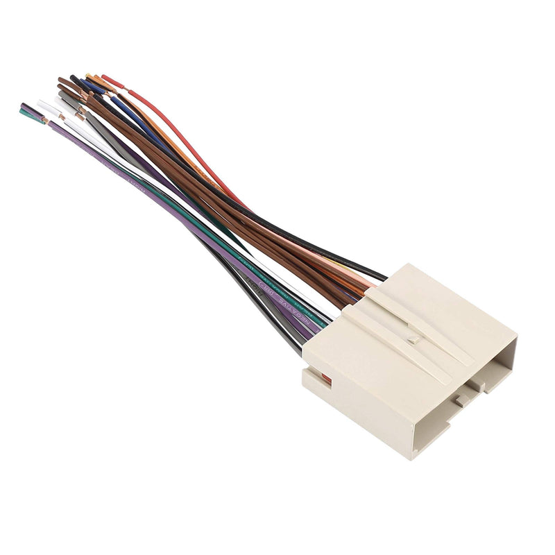 [Australia - AusPower] - X AUTOHAUX 70-5520 Car Stereo CD Player Wiring Harness Wire Radio Adapter Install Plug for Ford Focus 2005-2007 