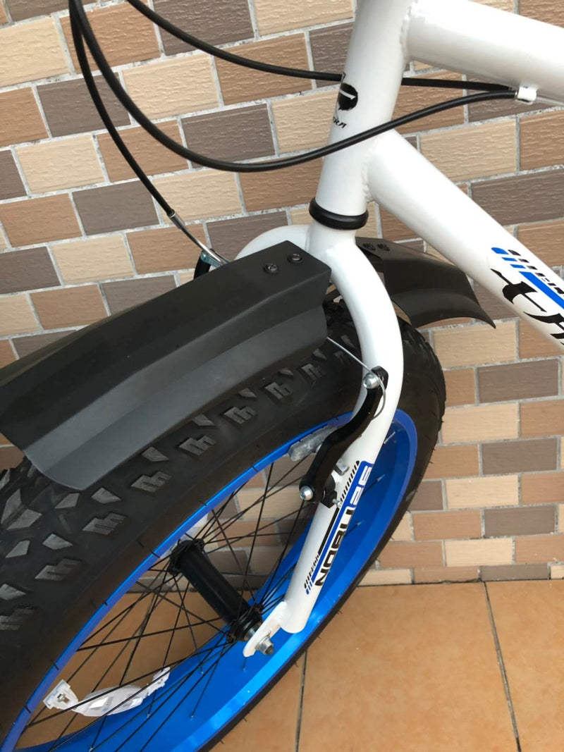 [Australia - AusPower] - 26 inch Bicycle Mudguard Front Back Rear Tire Mud Guards Kit Quick Release Bike Fenders Set for Road Mountain Bike Fat Tire Bike Outdoor Cycling 