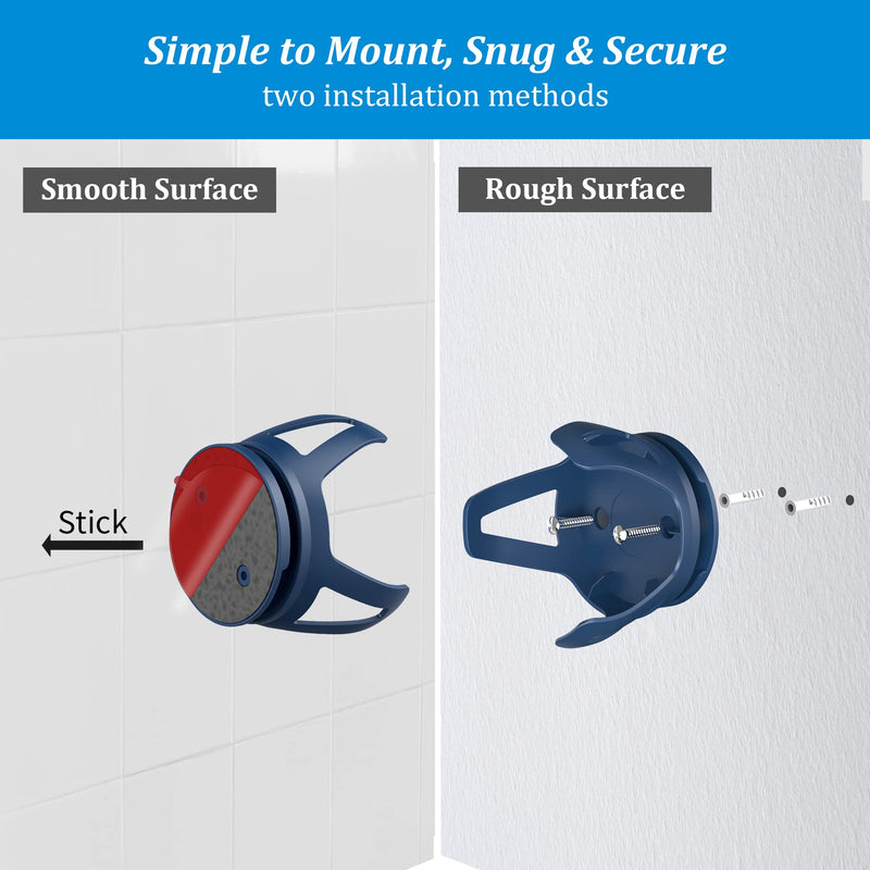 [Australia - AusPower] - PlusAcc for HomePod Mini Wall Mount - Holder Mount Compatible with Homepod Mini, No Muffled Sound, with Cord Management, Space Saving Accessories for Home Pod Mini (Blue) Blue-1 pack 