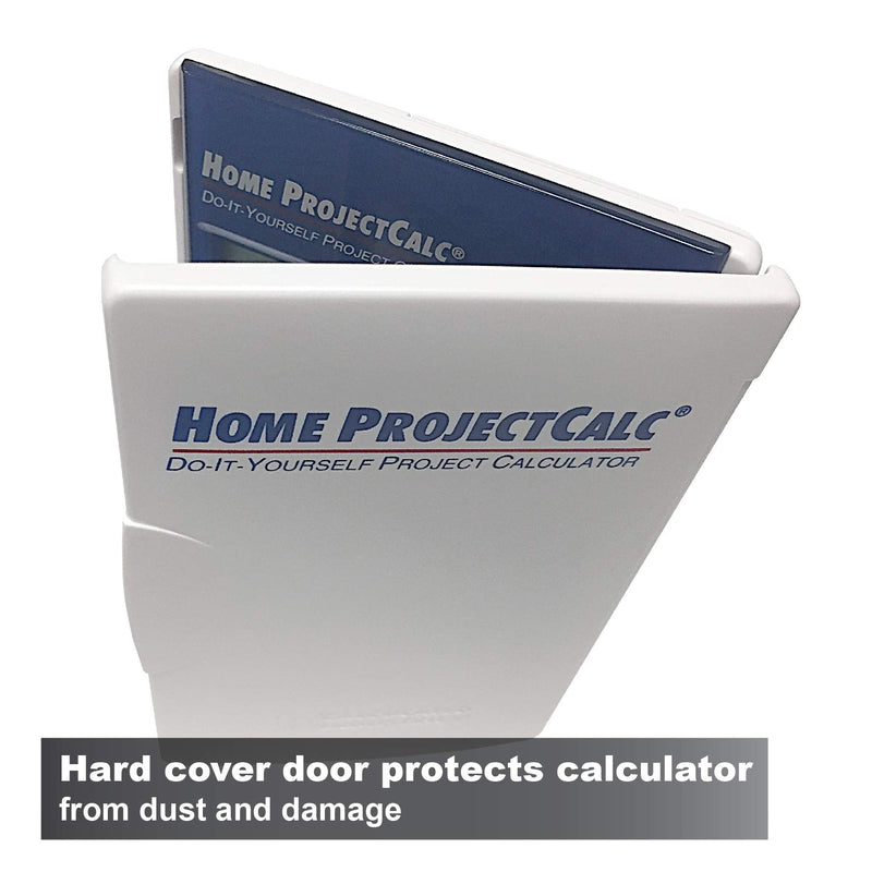 [Australia - AusPower] - Calculated Industries 8510 Home ProjectCalc Do-It-Yourselfers Feet-Inch-Fraction Project Calculator | Dedicated Keys for Estimating Material Quantities and Costs for Home Handymen and DIYs, White 