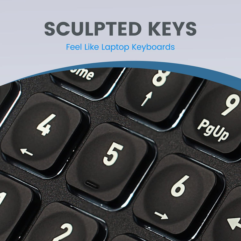 [Australia - AusPower] - Perixx PERIBOARD-333B Wired Backlit USB Keyboard- X Type Scissor Keys - Compact 14.25x4.57 Inches - Big Print Letters - White Backlit - US English,11618 