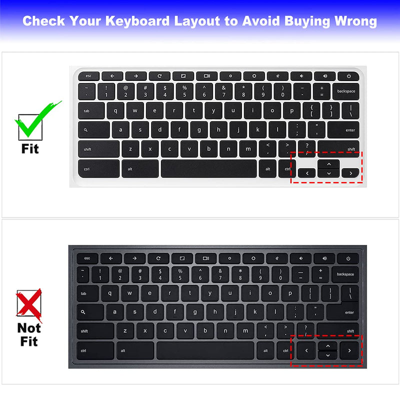 [Australia - AusPower] - Keyboard Cover for Acer Chromebook Spin 11 311 511 CP311 CP511 R751T R721T R752 R753T CP511, Acer Chromebook Spin 512 513 514 713 CP713 CP315 R851TN R852T R853TA CP513 R841T CP514 -GPink GradualPink 