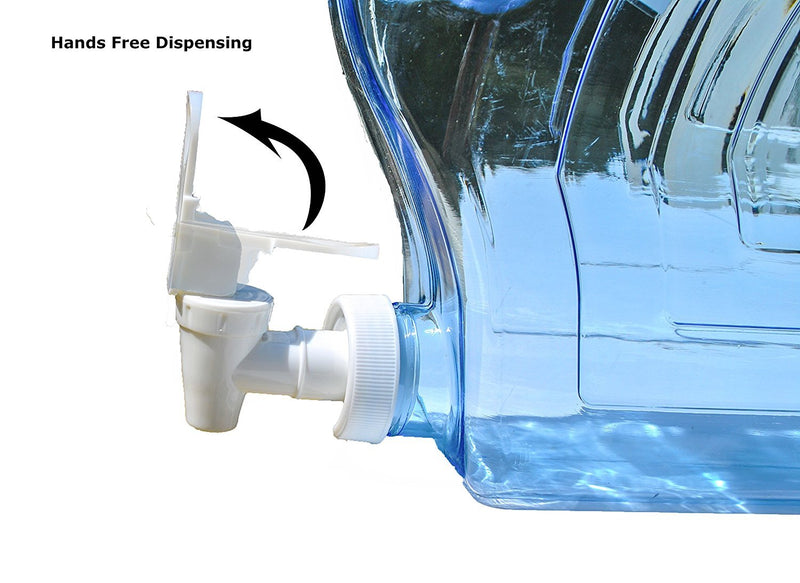 [Australia - AusPower] - Arrow Home Products Ultra Beverage Dispenser, 2-Gallon,Clear-White Top/Spigot 2-Gal 