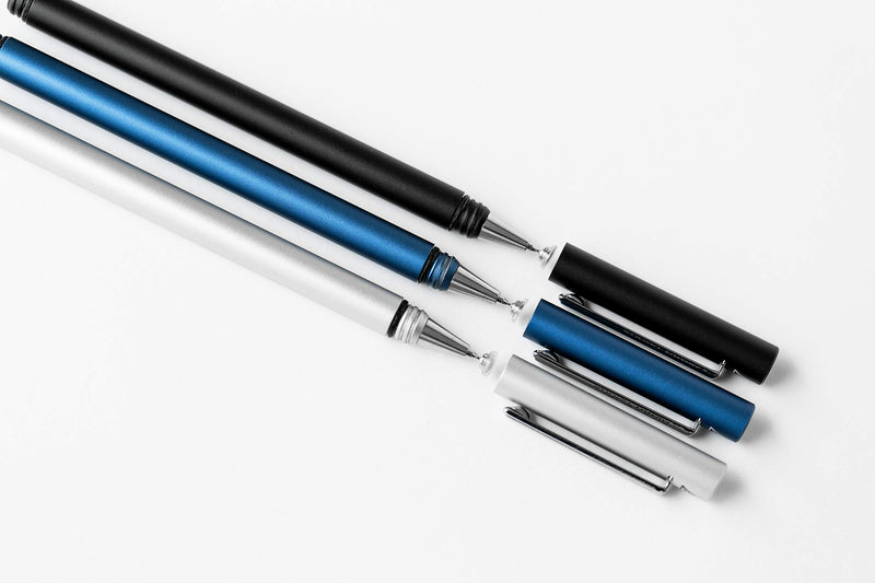 [Australia - AusPower] - YAMADA Droid Stylus Pen (Blue) Fine Point Precision Disc Stylus Pen, Touch Screen Digital Pencil for Samsung Galaxy/Note/Tablets and Other Touchscreen Devices Blue 