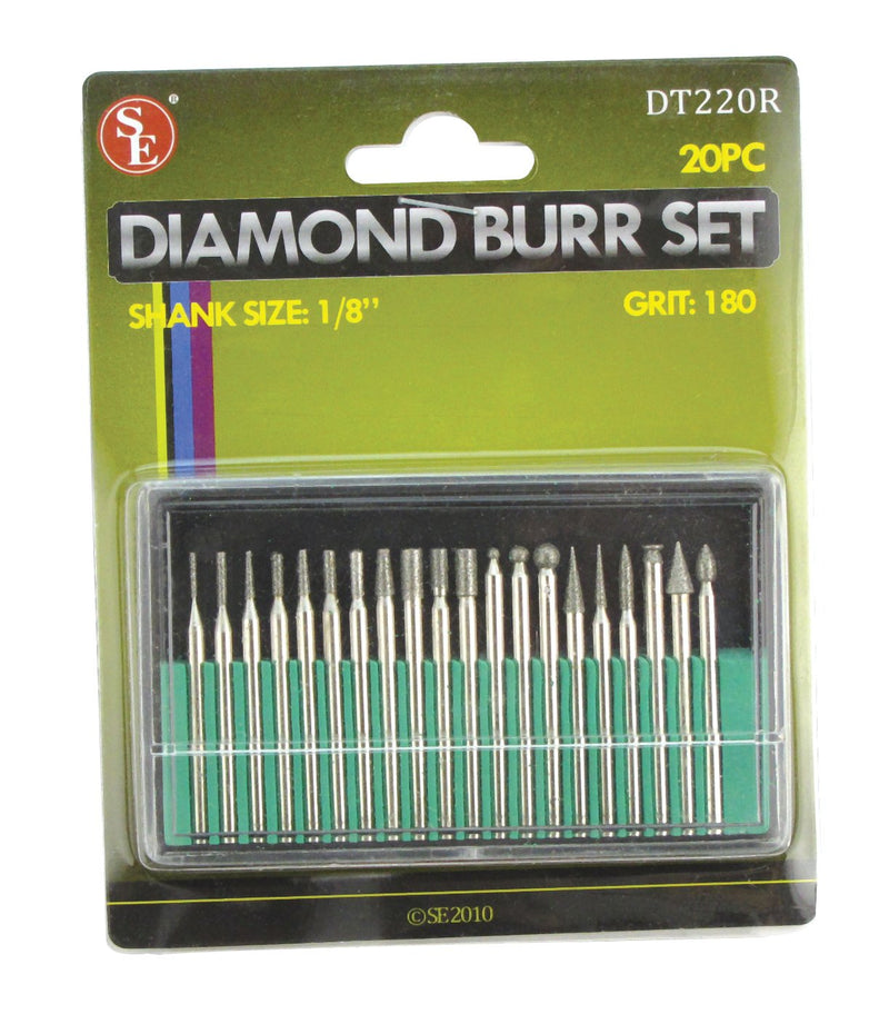 [Australia - AusPower] - SE Diamond Burr Set (20 PC.) - DT220R 