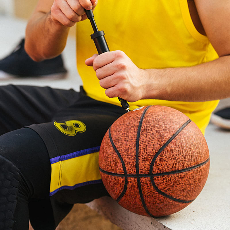 [Australia - AusPower] - ETENWOLF Brass Ball Pump Needles, Heavy Duty Air Pump Needles for Balls, Basketball Needle with Storage Case 4 