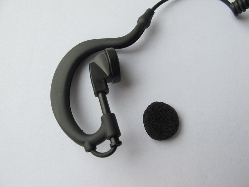 [Australia - AusPower] - bestkong Two-Way Radio Earpiece Headset Mic for Yaesu Vertex Standard VX-230 VX-231 VX-298 VX-350 VX-351 VX-180 EVX-531 Walkie Talkie G-Shape Headphone Earhook 