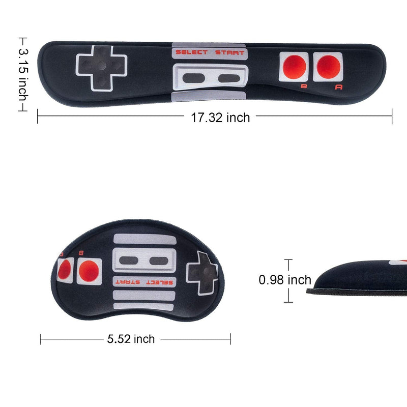 [Australia - AusPower] - KBSING Keyboard Wrist Rest Pillow Pad and Mouse Wrist Support for Office, Game,Computer, Laptop, Pain Relief Memory Foam Wrist Rest Set (WRT-05) Wrt-05 