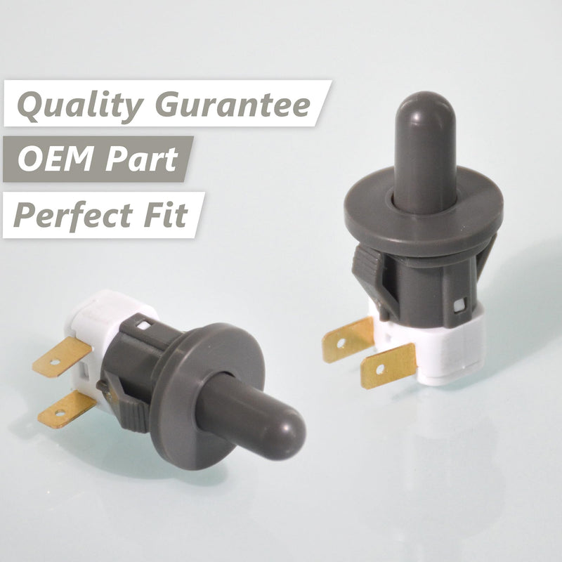 [Australia - AusPower] - ZNTVW DA34-00066C Refrigerator Switch Door-Interlock Genuine OEM, Appliancce Compatible with Various Samsung 2 Pin Door Light 