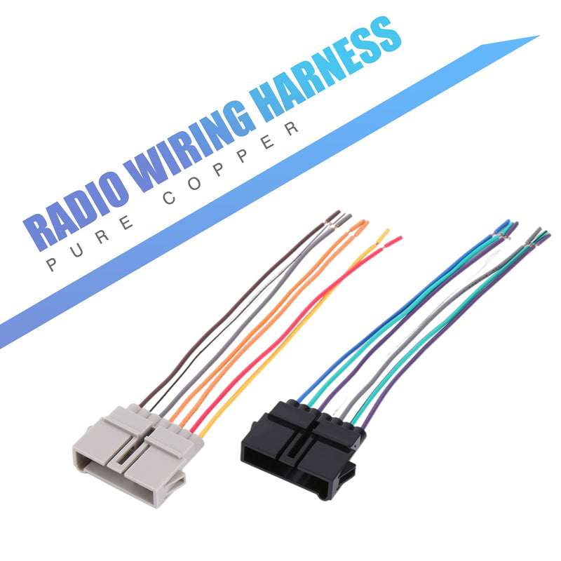 [Australia - AusPower] - BASIKER Metra 70-1817 Radio Installation Wiring Harness for 1984-2006 Chrysler Dodge Jeep OEM 
