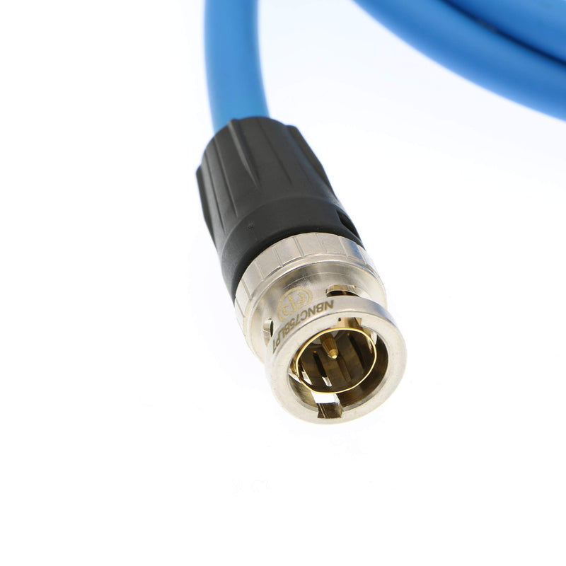 [Australia - AusPower] - Alvin's Cables 12G HD SDI Video Coaxial Cable BNC Male to Male for 4K Video Camera 1M BLUE 