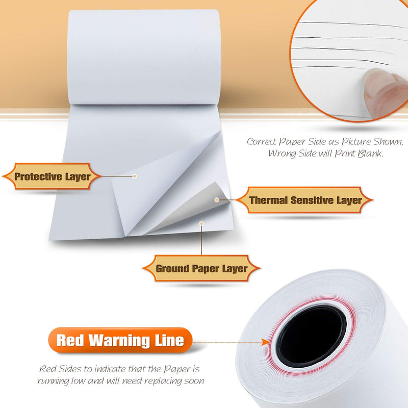 [Australia - AusPower] - TK Thermal King, 2 1/4" x 50' Thermal Paper, 50 Rolls 2-1/4"x50' 