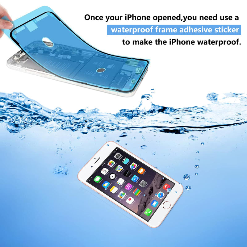 [Australia - AusPower] - Earpiece Speaker Replacement Compatible with iPhone 6S, Ear Speaker Sound Listening + Repair Tools with Screen Protector 