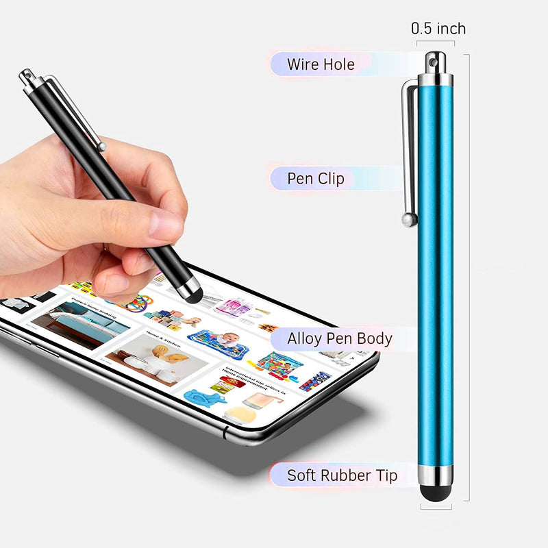 [Australia - AusPower] - ANRANK SP3115AK 3 Pack Stylus Pens for Touch Screens iPad iPhone Tablets Samsung Galaxy All Universal Touch Screen Devices 