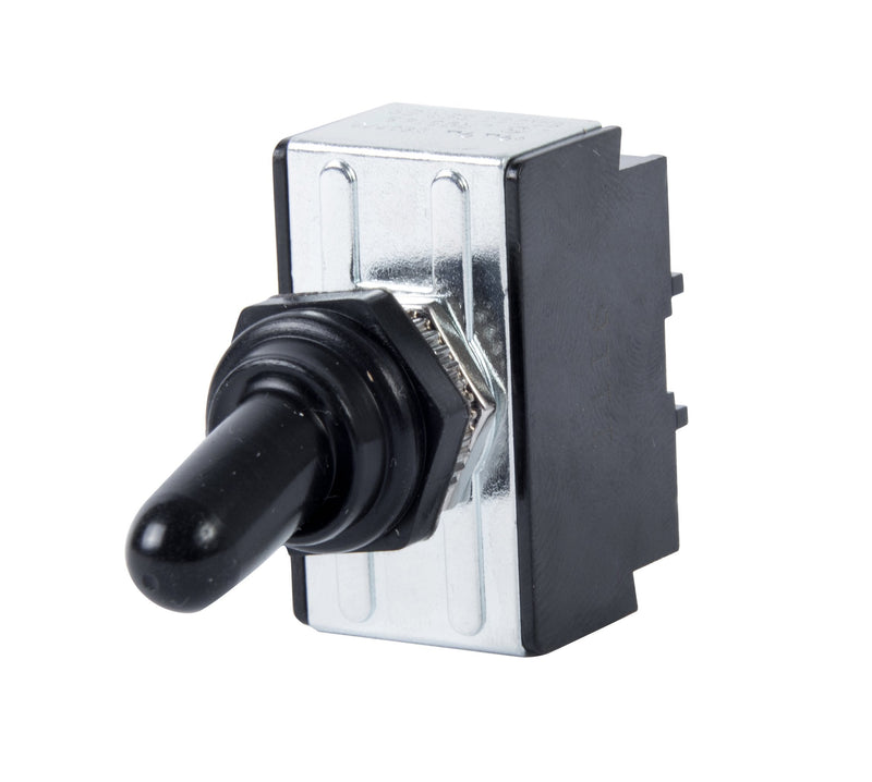 [Australia - AusPower] - Gardner Bender GSW-20 Electrical Toggle Switch Covers, EDPM Rubber Cover, Moisture, Dust and Dirt Resistant, Pack of 2, Black 