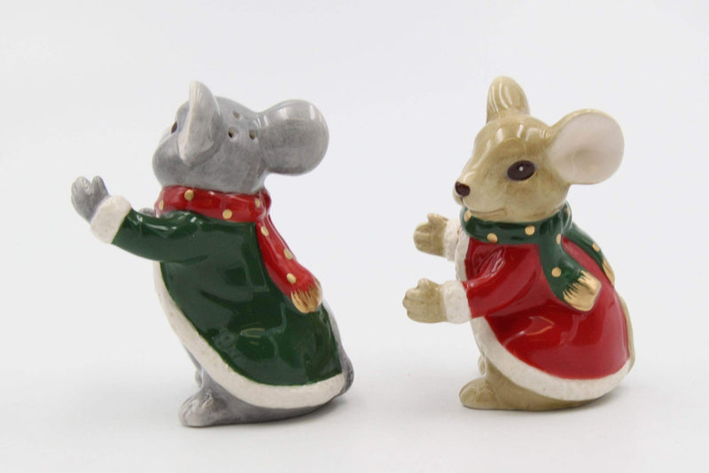 [Australia - AusPower] - Cosmos Gifts Christmas Mouse Couple S/P Salt and Pepper Set, Multicolored 