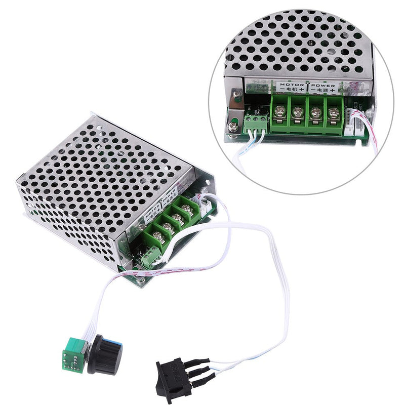 [Australia - AusPower] - DC PWM Motor Controller Reversible 12V 24V 36V 40A High Power Motor Speed Controller Switch CCM6Ds-B 