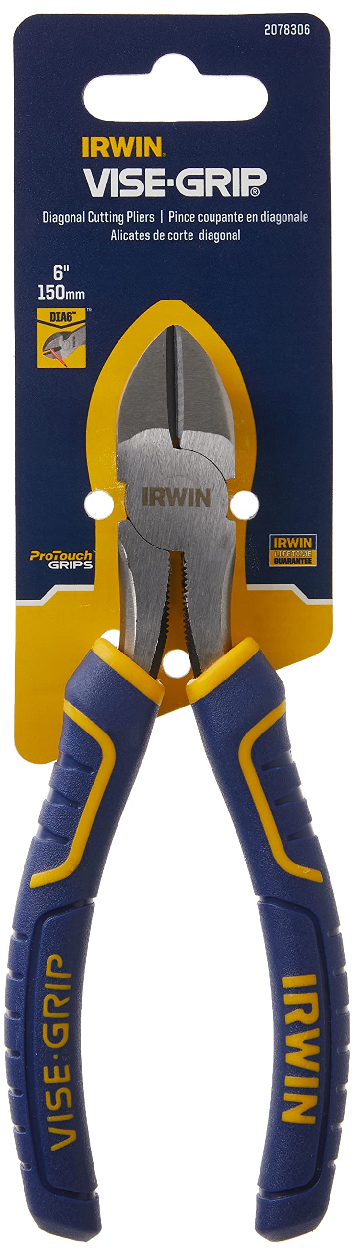 [Australia - AusPower] - IRWIN VISE-GRIP Diagonal Cutting Pliers, 6-Inch (2078306) 