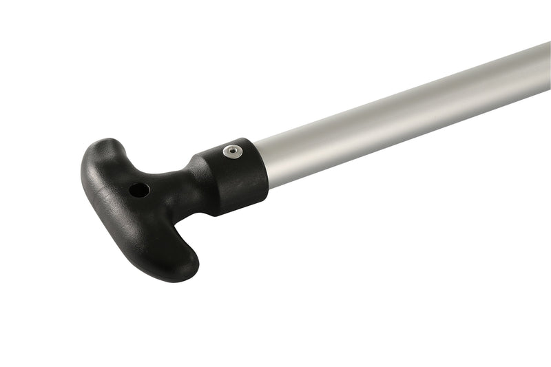 [Australia - AusPower] - Attwood 11764-1 Ergonomic Aluminum Canoe Paddle 4-Feet, Black 