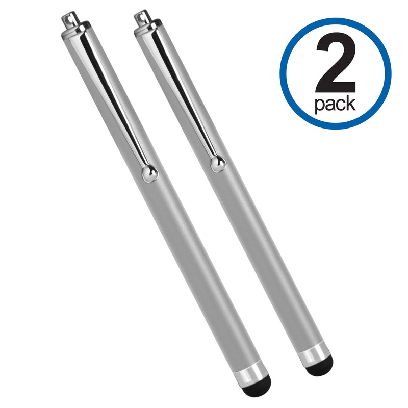 [Australia - AusPower] - Stylus Pen for Panasonic Toughpad FZ-G1 (Stylus Pen by BoxWave) - Capacitive Stylus (2-Pack), Stylus Pen Multi Pack for Panasonic Toughpad FZ-G1 - Jet Black 