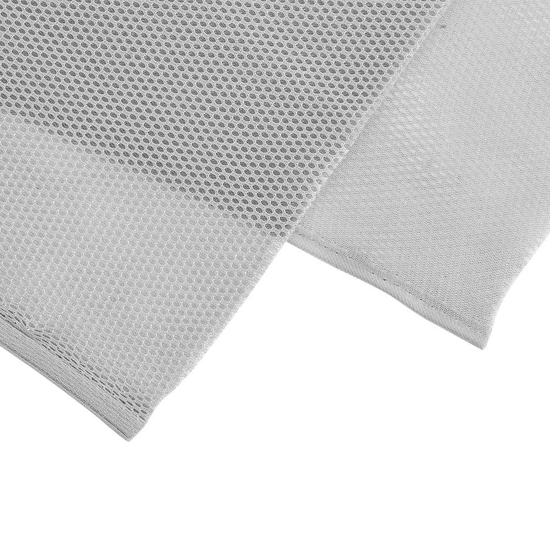 [Australia - AusPower] - Speaker Grill Cloth, 140cm x 50cm Speaker Grill Fabric Dustproof Speaker Mesh Cloth Protective Grille Cover for Stereo Audio Speaker(Gray) 