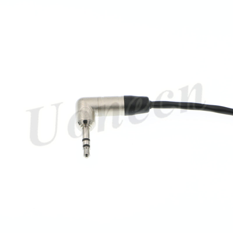 [Australia - AusPower] - Uonecn Red Epic time Code line 00B 4 pin Male to Easync Synchronize Right Angle 3.5mm Audio Head 
