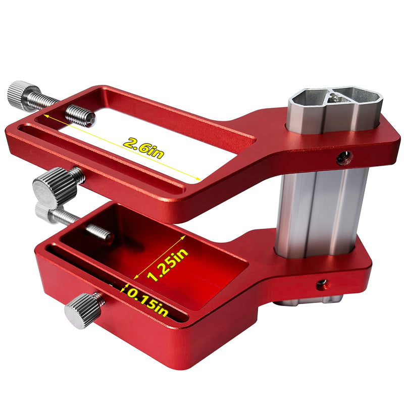 [Australia - AusPower] - JMSMSH Tool Box Level Mount Holder Set Of Two (Red) 