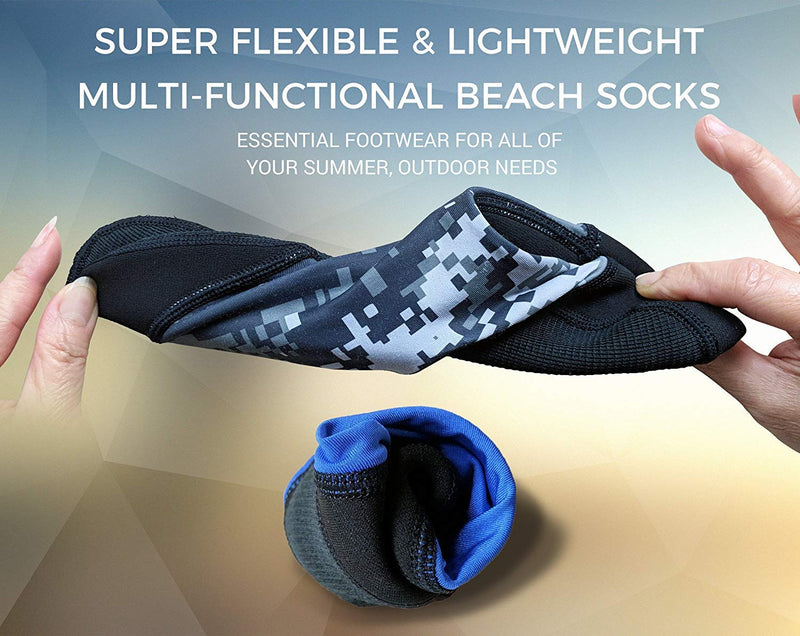 [Australia - AusPower] - Tilos Low Cut Sport Skin Socks for Sand Volleyball: A for Everything on The Sand; Water Sports, Snorkeling, and Diving Black 4XS - Size Kids 13-1 