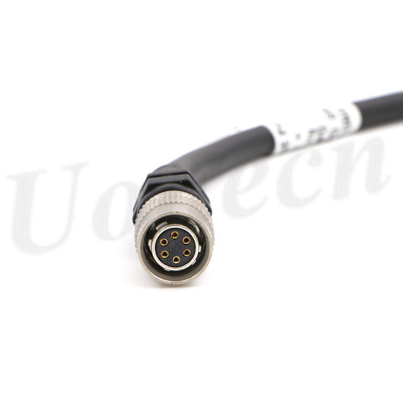 [Australia - AusPower] - Industrial Camera Power Trigger IO Signal Cable 6 Pin Hirose Female Plug for Basler AVT GIGE Sony CCD Industrial Camera 1 Meter Injection Version 1 Meter 