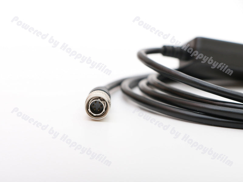 [Australia - AusPower] - Total Stations USB Data Cable Male 6pin Hirose for TOPCON Total Stations GTS-102N,GTS-332N,GPT-3000LN,GPT-4000N 