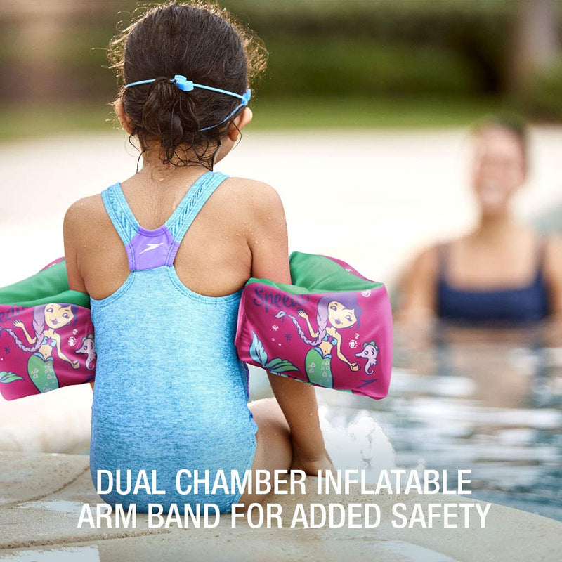 [Australia - AusPower] - Speedo Kids' Begin to Swim Vinyl Basic Arm Bands One Size Berry 
