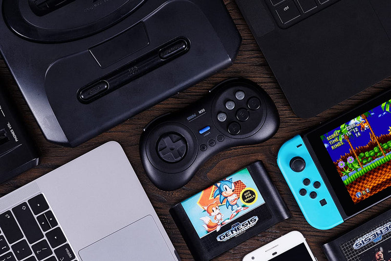 [Australia - AusPower] - 8Bitdo M30 Bluetooth Gamepad for Switch, PC, macOS and Android with Sega Genesis & Mega Drive Style 