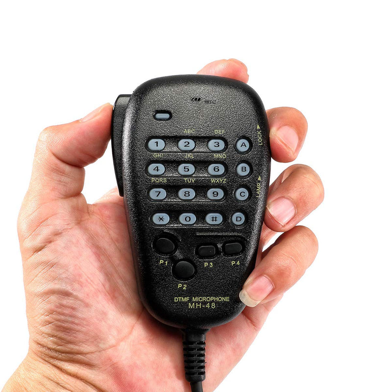 [Australia - AusPower] - 6 Pin Plug DTMF Handheld Speaker Microphone MH-48A6J Compatible with Yaesu FT-7800R FT-8800R FT-8900R FT-7900R FT-7100M1 