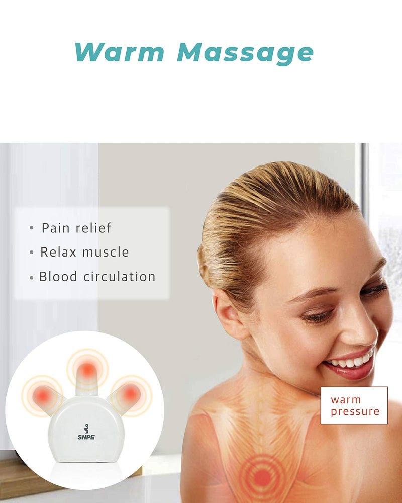 [Australia - AusPower] - SNPE Multi Danason Ceramic (White, High) - Physical Therapy Massage Tool. Heat Up. Chiropractic Psoas Release Tool. Lower Back Pain Relief. 