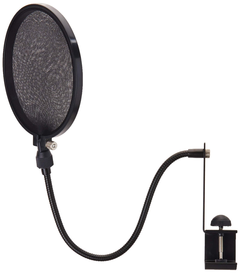 [Australia - AusPower] - Nady SPF-1 6-Inch Clamp On Microphone Pop Filter with Flexible Gooseneck and Metal Stabilizing Arm (2018 Upgraded Model of MPF-6) Upgraded Pop Filter with Stablizing Arm 