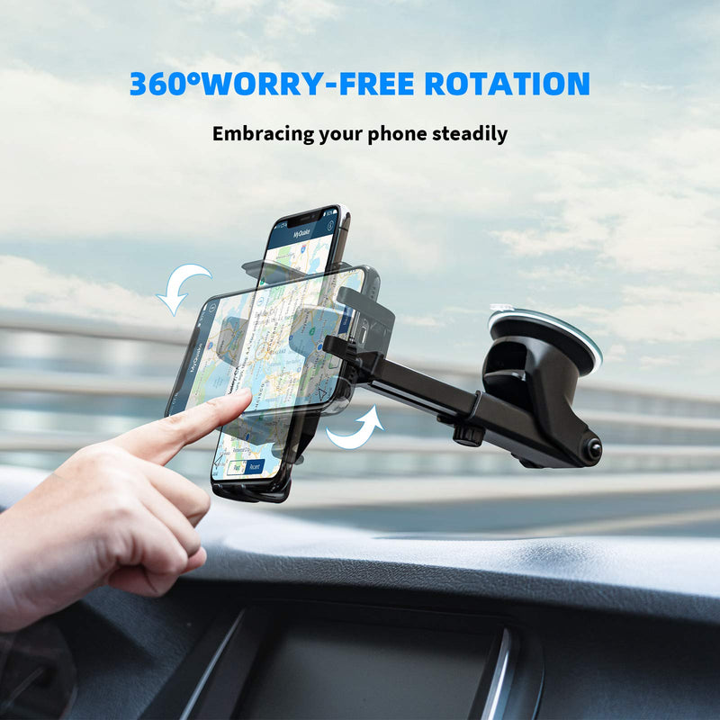 [Australia - AusPower] - Gein Car Phone Mount, Super Strong Suction Cup, for DashboardWindshield Air Vent Cell ,Compatible with All iPhone Samsung LG & Truck 