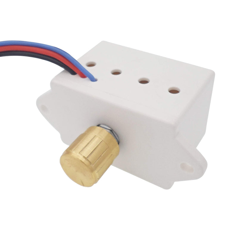 [Australia - AusPower] - DIGITEN PWM DC Electrical Motor Speed Control Governor 6A AMP 12-24V VOLT 13KHZ Controller Switch white 