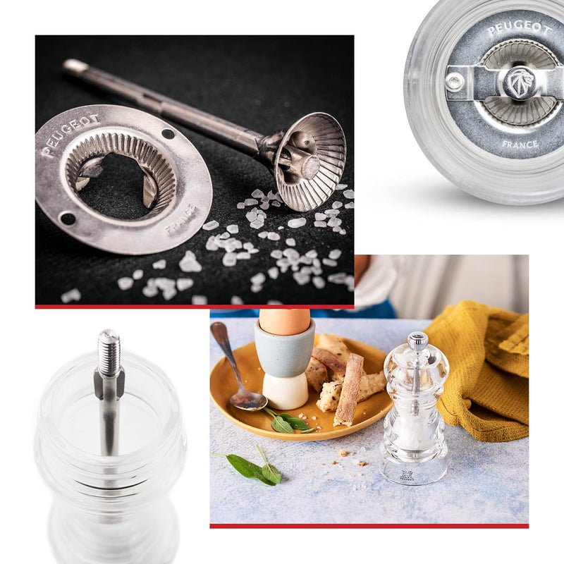 [Australia - AusPower] - Peugeot Nancy Salt Mill, 7 Inch, Clear 