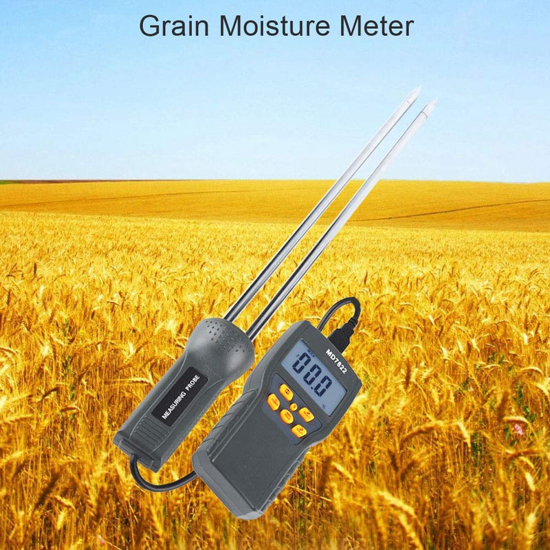 [Australia - AusPower] - Digital LCD Tools Moisture Meter, Grain Humidity Tester For Wheat Corn Paddy 