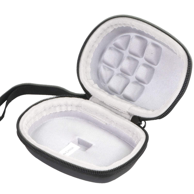 [Australia - AusPower] - co2CREA Hard Travel Case Replacement for Logitech MX Anywhere 2 3 Gen 2S Wireless Mobile Mouse (Black case + Inside White) Black case + Inner White 