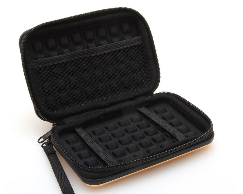 [Australia - AusPower] - KAYOND Anti-Shock Silver Aluminium Carry Travel Protective Storage Case Bag for 2.5" Inch Portable External Hard Drive HDD USB 2.0/3.0 (Golden) Golden 