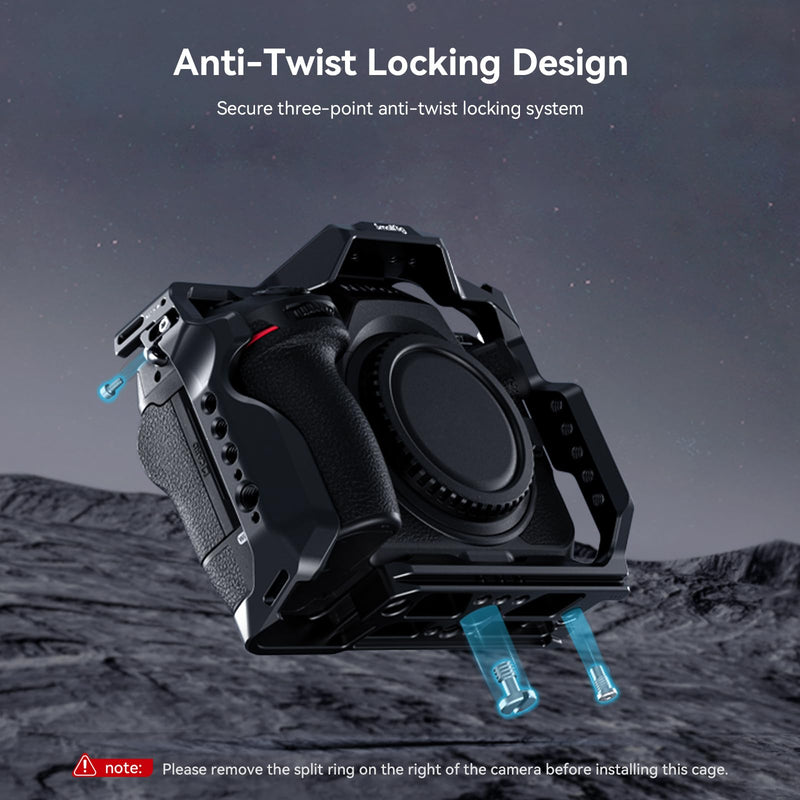 [Australia - AusPower] - SmallRig Z 8 Camera Cage for Nikon Z 8, Anti-Twist Design and Aluminum Alloy Full Camera Cage, with Quick Release Plate for Arca-Swiss for Bird Shooting, Sports Shooting, Commercial Filming 3940 
