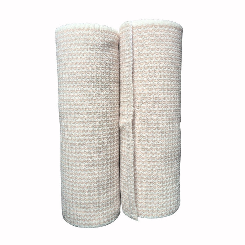 [Australia - AusPower] - ZJCCTO Elastic Bandage 2 Pack. 6 Inches Wide x (13 to 15 ft. when stretched) with Hook and Loop on Both Ends, Latex Free Bandage. Perfect Compression Wrap for Varicose Veins,Sprained Ankle 2 Count (Pack of 1) 