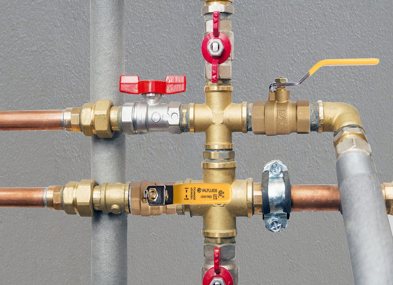 [Australia - AusPower] - VALFLUIDS Full Port Forged Lead Free Brass Ball Valve With Female Thread NPT Connector，150 PSI WSP / 600 PSI WOG. (1/2 Inch) 1/2 Inch 